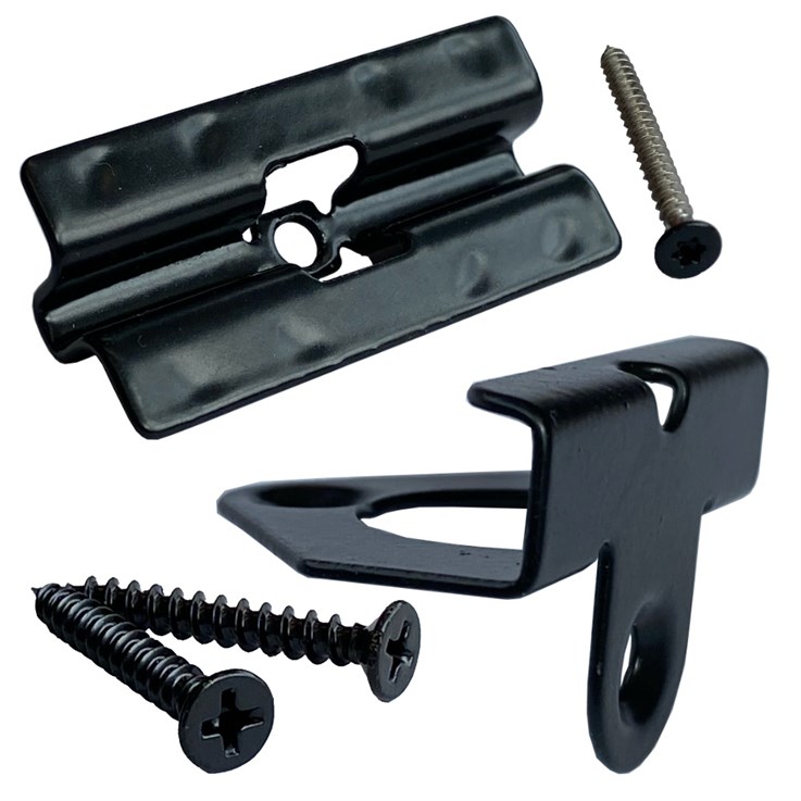 TRUdeck Composite Decking Clips & Screws Black (50) (Special Offer)